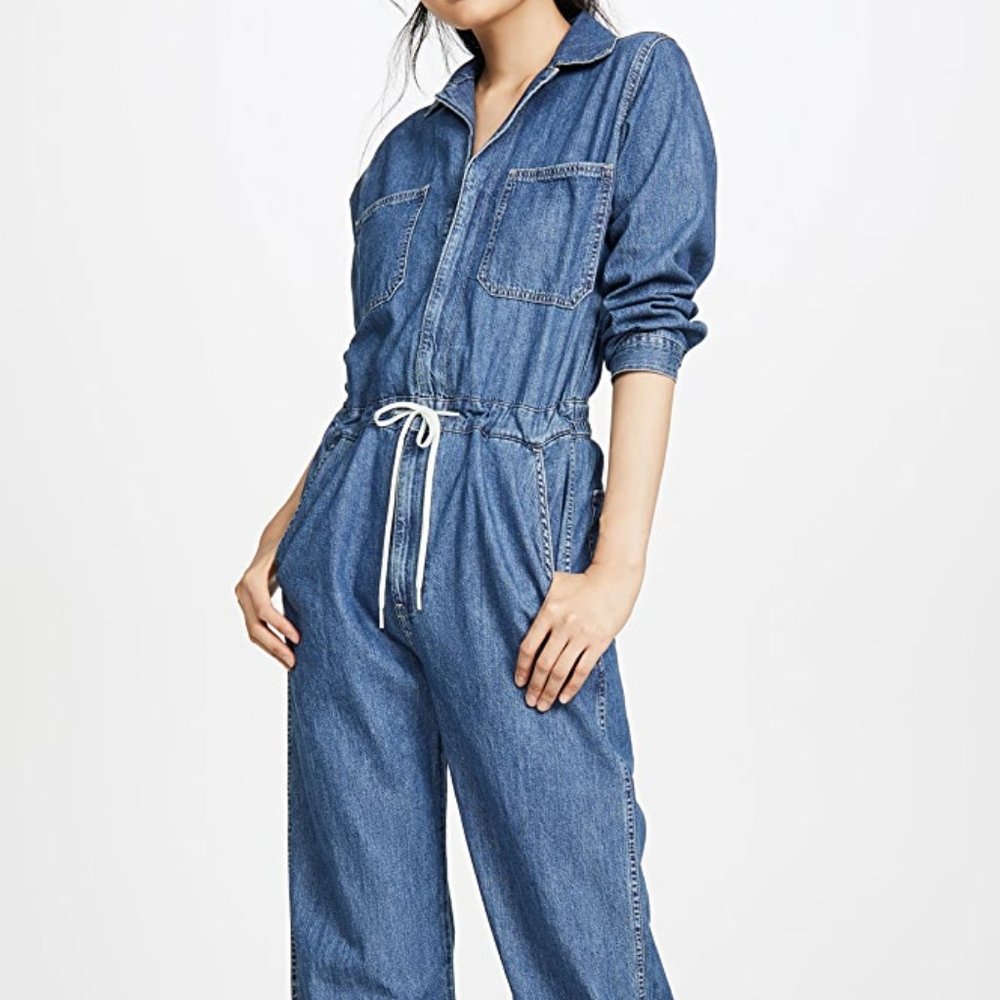 levis luella denim utility jumpsuit